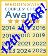 Our Wedding Officiant NYC Weddingwire Couples' Choice Award 2025